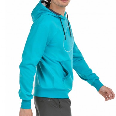 sudadera Bullpadel Baltar turquesa