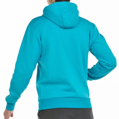 sudadera Bullpadel Baltar turquesa