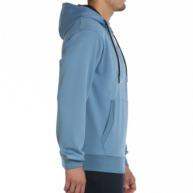 sudadera Bullpadel Baltar azul sombra