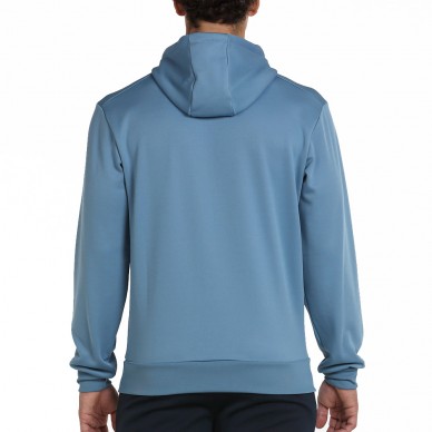 sudadera Bullpadel Baltar azul sombra