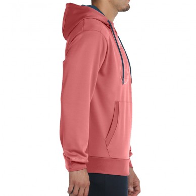 sudadera Bullpadel Baltar frambuesa