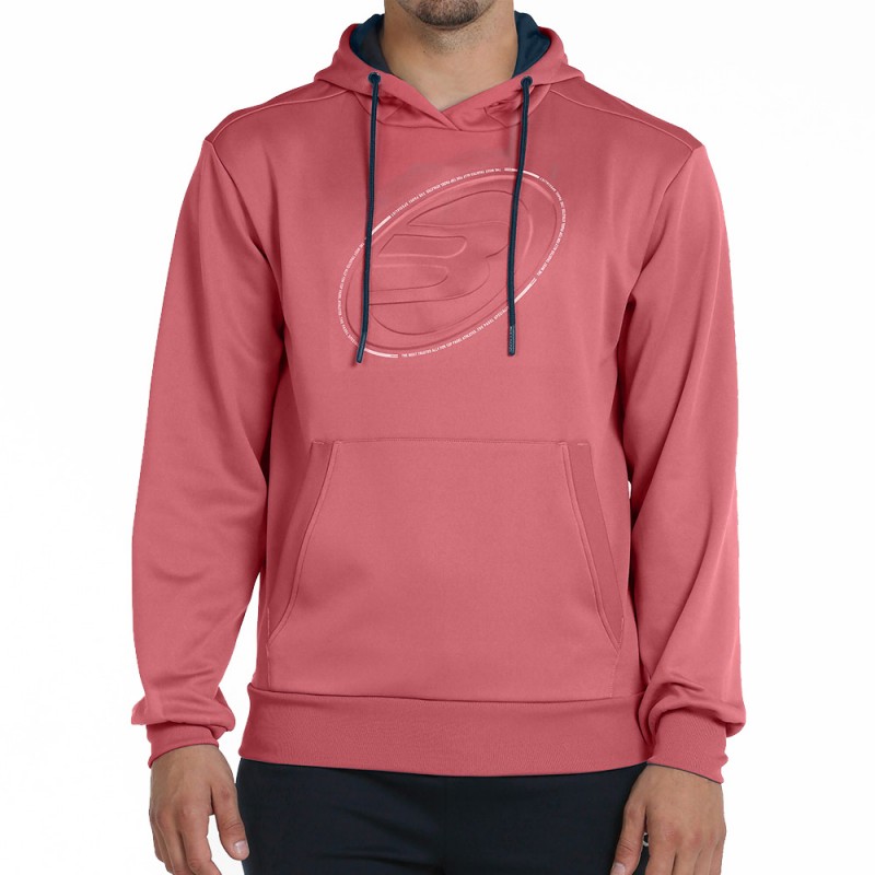 sudadera Bullpadel Baltar frambuesa