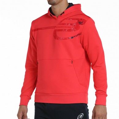 sudadera Bullpadel Baiona frambuesa