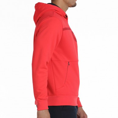 sudadera Bullpadel Baiona frambuesa