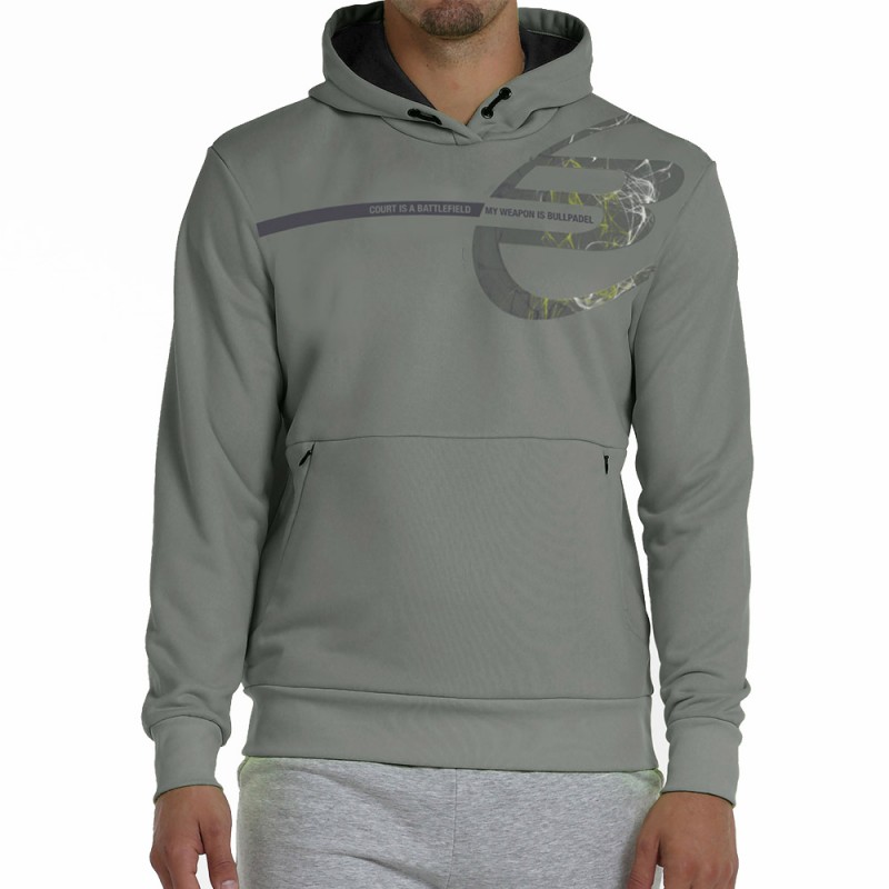 sudadera Bullpadel Baiona kaki sudadera Bullpadel Baiona kaki