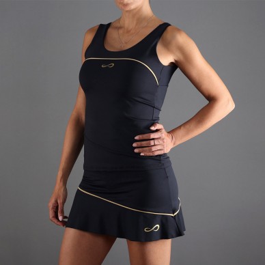 camiseta Endless Curve negro