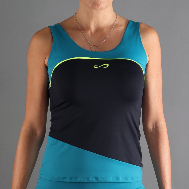 camiseta Endless Curve petróleo camiseta Endless Curve petróleo