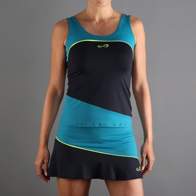 camiseta Endless Curve petróleo