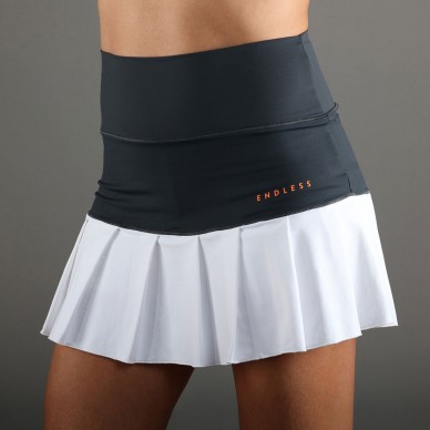 falda Endless Ottey blanco titanio