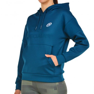 sudadera Bullpadel Naos azul noche
