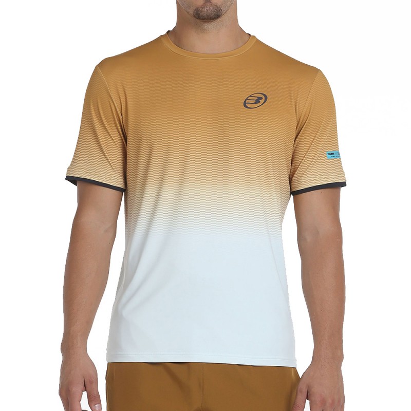 camiseta Bullpadel Merga curcuma camiseta Bullpadel Merga curcuma