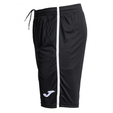 short Joma Open III negro blanco