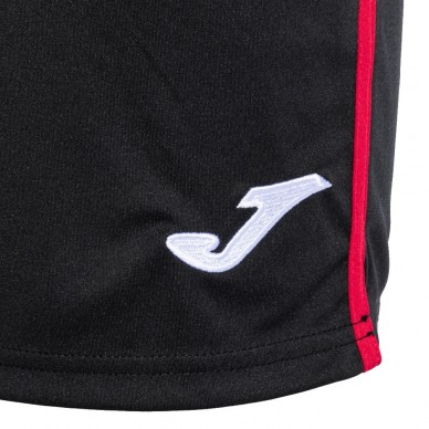 Short Joma Open III negro rojo