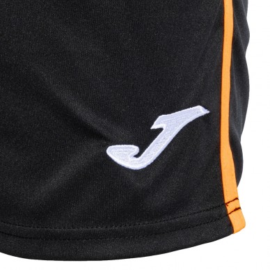 Pantalon Joma Open III Negro Naranja