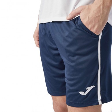 short Joma Open III marino blanco
