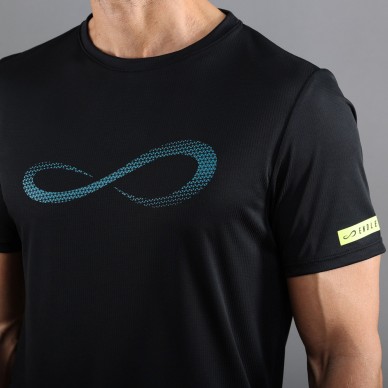 camiseta Endless Unlimited Diamond II negro petróleo
