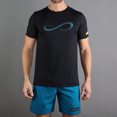 camiseta Endless Unlimited Diamond II negro petróleo