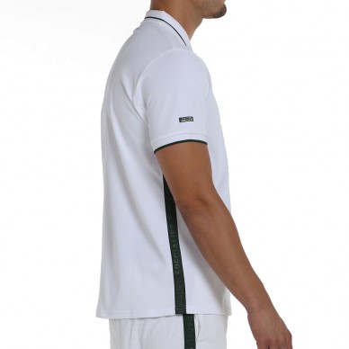 polo Bullpadel Leiro blanco