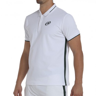 polo Bullpadel Leiro blanco