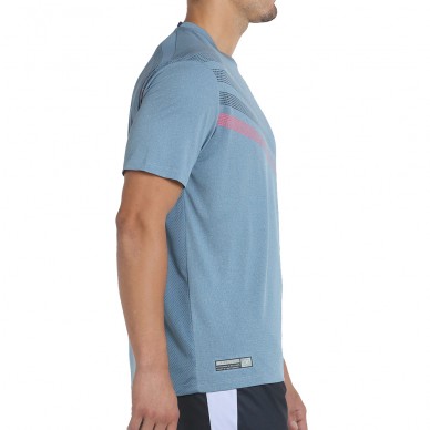 camiseta Bullpadel Cambre azul sombra vigore