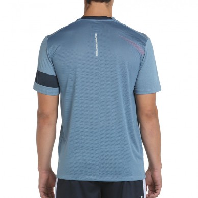 camiseta Bullpadel Cambre azul sombra vigore