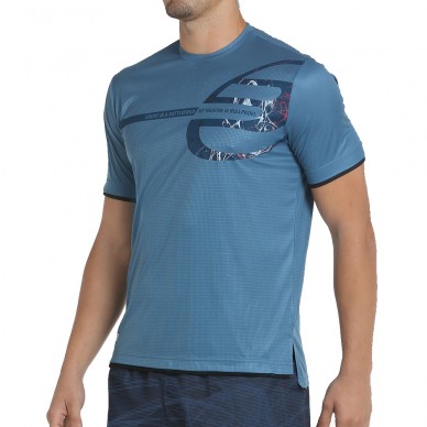 camiseta Bullpadel Coci azul sombra