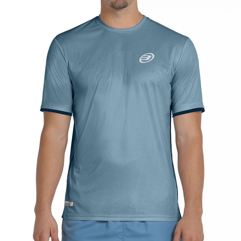 camiseta Bullpadel Cervan azul sombra camiseta Bullpadel Cervan azul sombra