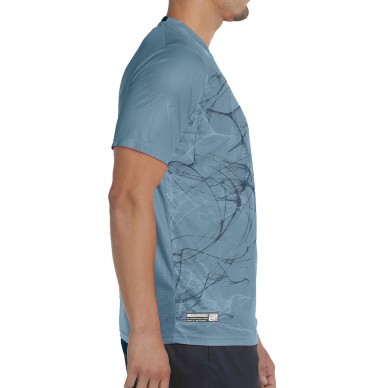 camiseta Bullpadel Casiop azul sombra