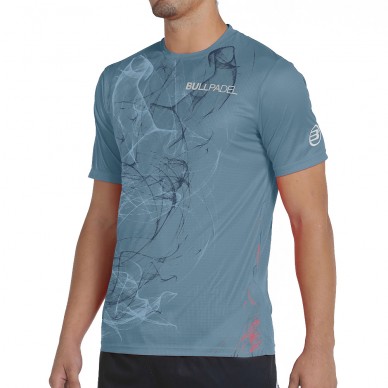 camiseta Bullpadel Casiop azul sombra