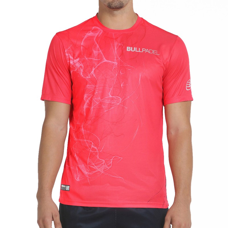 camiseta Bullpadel Casiop frambuesa