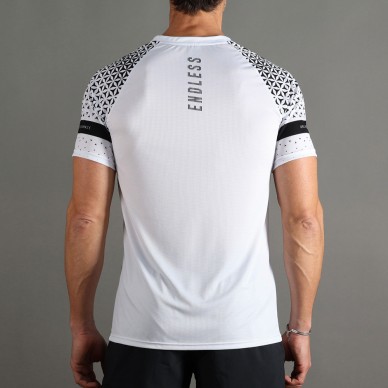 camiseta Endless Feisty Geo blanco