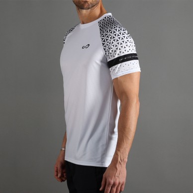 camiseta Endless Feisty Geo blanco