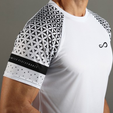 camiseta Endless Feisty Geo blanco