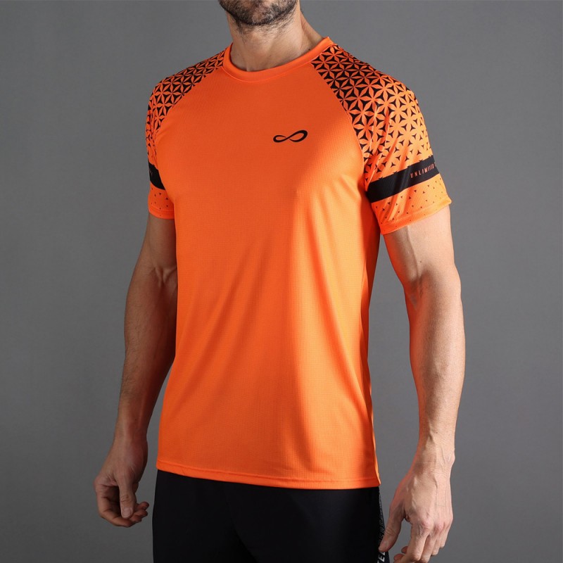 camiseta Endless Feisty Geo naranja camiseta Endless Feisty Geo naranja