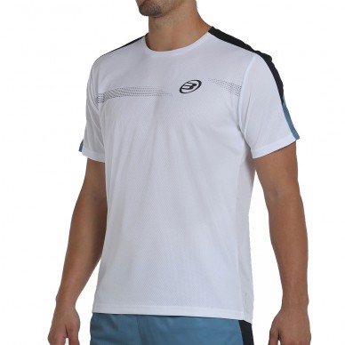 camiseta Bullpadel Caldel blanco