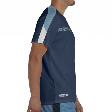 camiseta Bullpadel Caldel azul marino