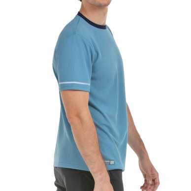 camiseta Bullpadel Camari azul sombra