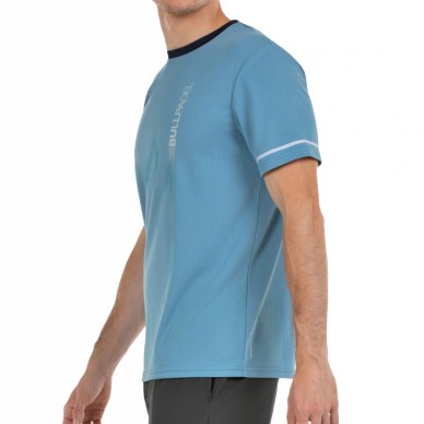 camiseta Bullpadel Camari azul sombra