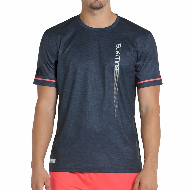camiseta Bullpadel Camari azul marino vigore camiseta Bullpadel Camari azul marino vigore