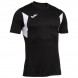 camiseta Joma Winner III negro blanco