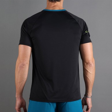 camiseta Endless Tracer negro petróleo