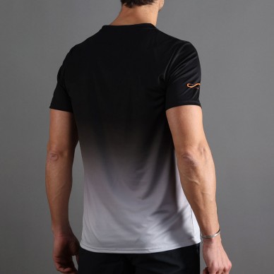 camiseta Endless Ace Degrade negro gris