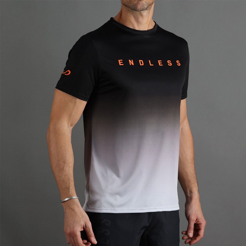 camiseta Endless Ace Degrade negro gris camiseta Endless Ace Degrade negro gris