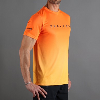 camiseta Endless Ace Degrade naranja