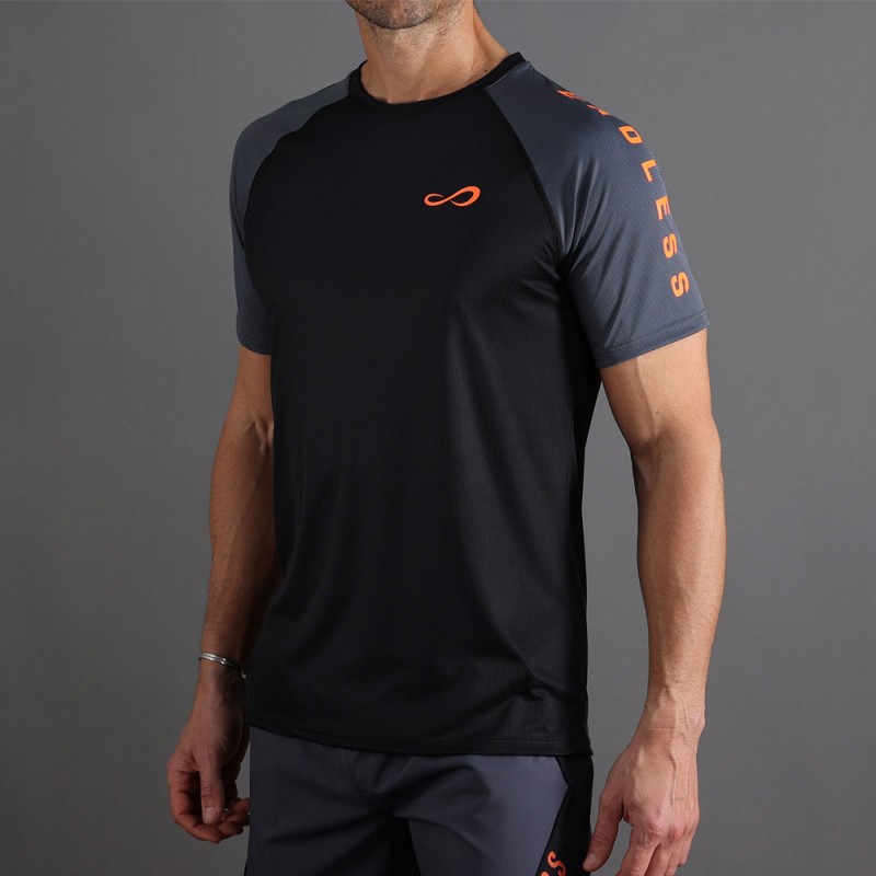 camiseta Endless Feisty Iconic negro naranja camiseta Endless Feisty Iconic negro naranja