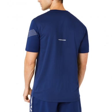 camiseta Asics Icon SS Top azul