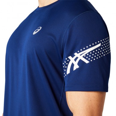 camiseta Asics Icon SS Top azul