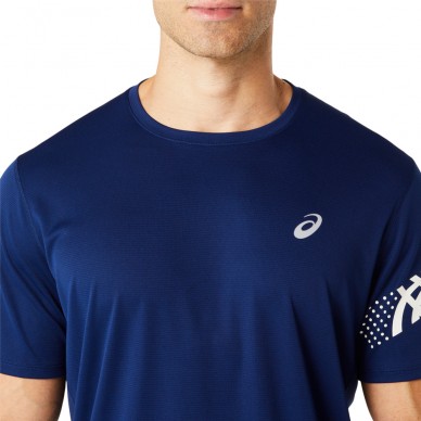 camiseta Asics Icon SS Top azul