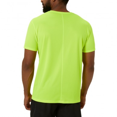 camiseta Asics Core Top performance amarillo flúor