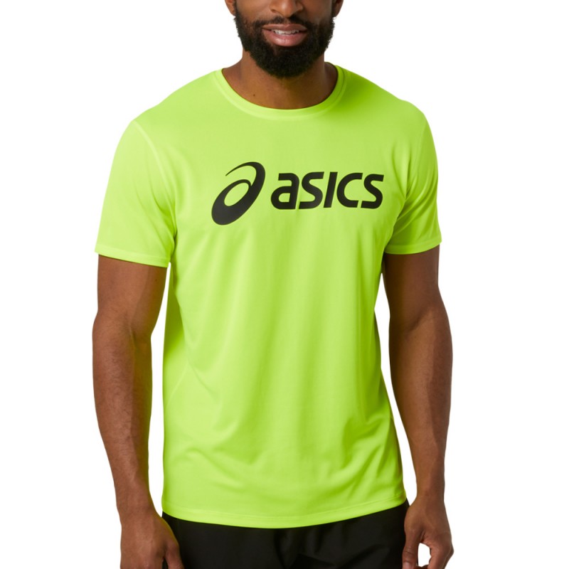 camiseta Asics Core Top performance amarillo flúor